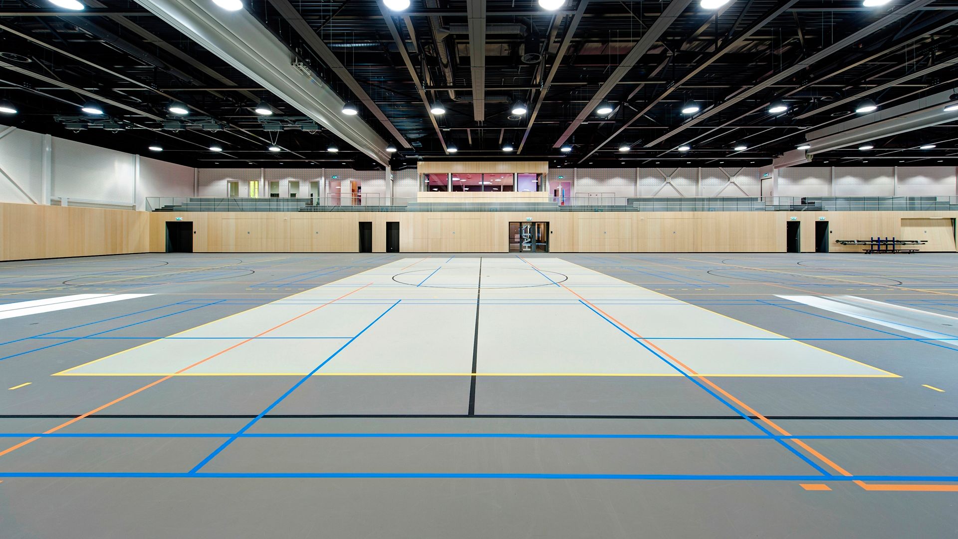 Indoor sport floor by Sika