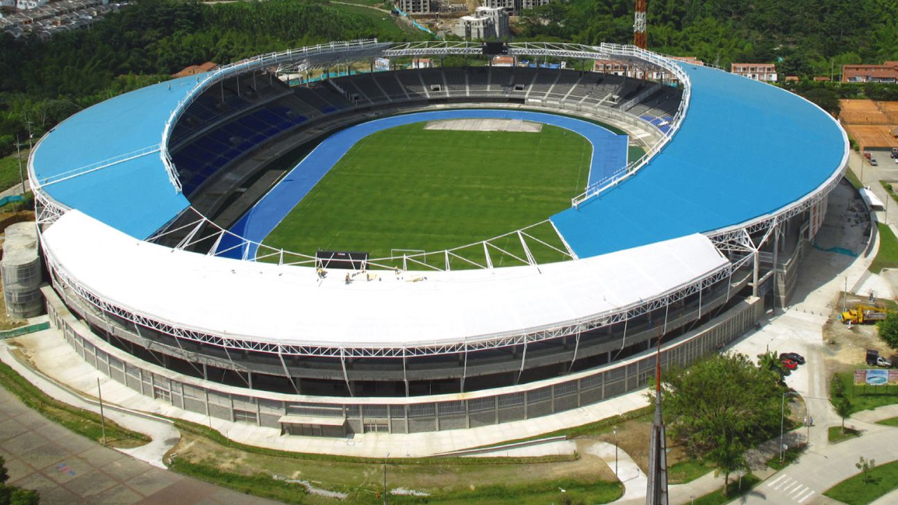 Hernan Ramirez Villegas Stadium in Pereira, Colombia