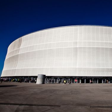 Municipal Stadium in Wroclaw, Poland