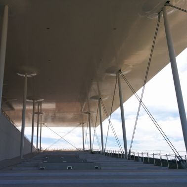 Canope of the Greek National Opera at the Stavros Niarchos Cultural Center