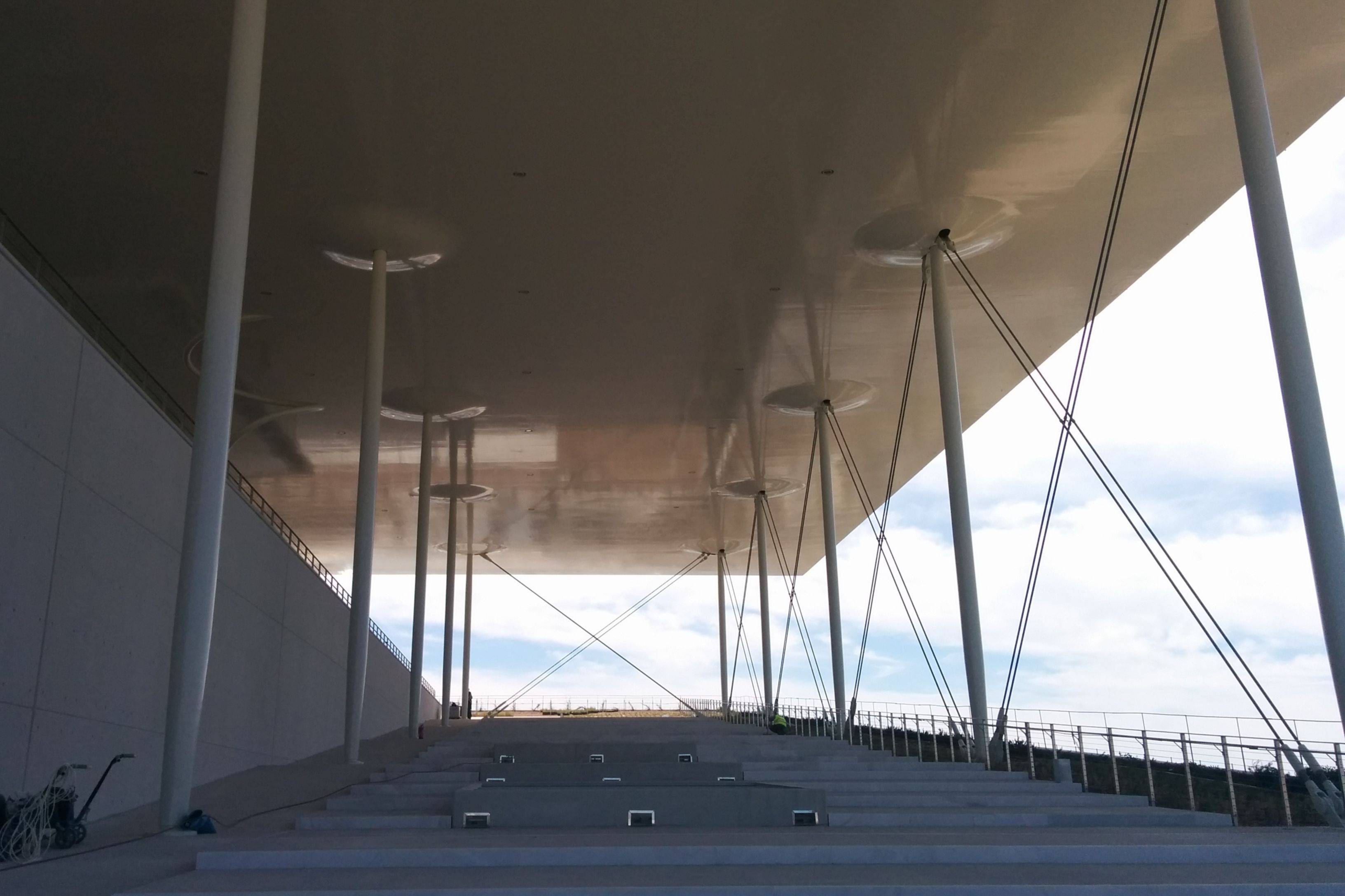 Canope of the Greek National Opera at the Stavros Niarchos Cultural Center