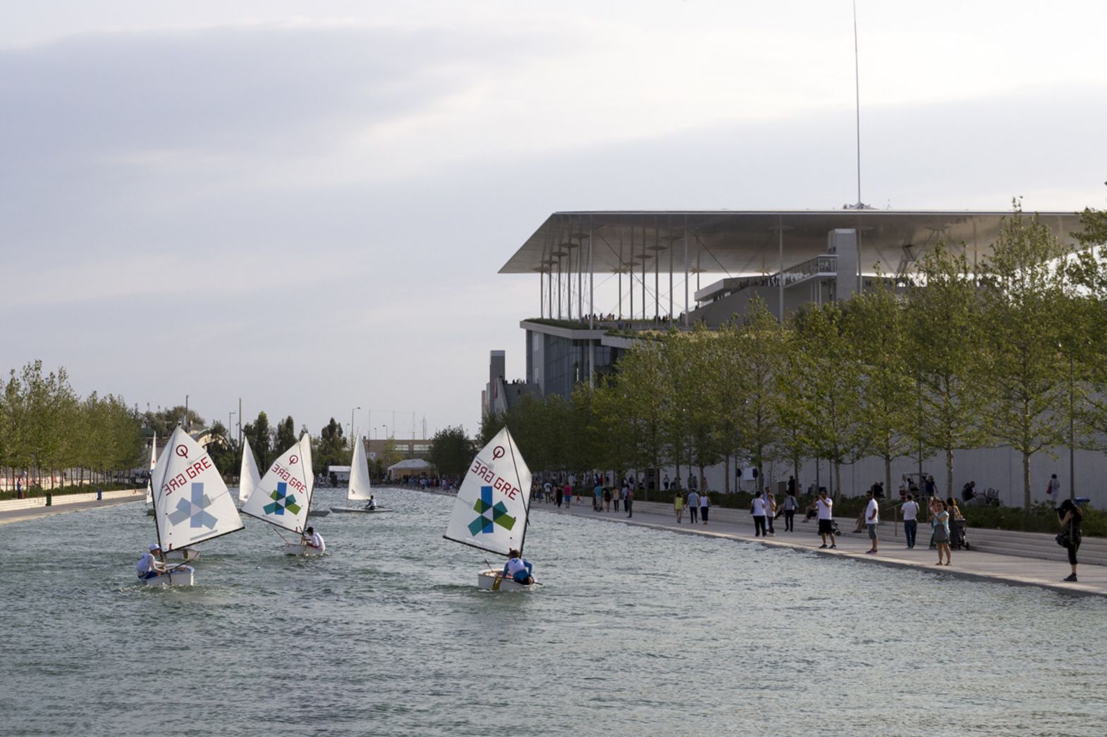 Water Canal of the Stavros Niarchos Foundation Cultural Center