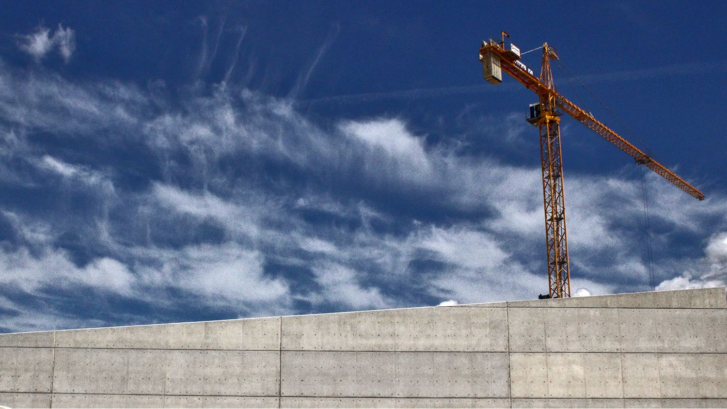 Ferrocement construction works at the Stavros Niarchos Cultural Center