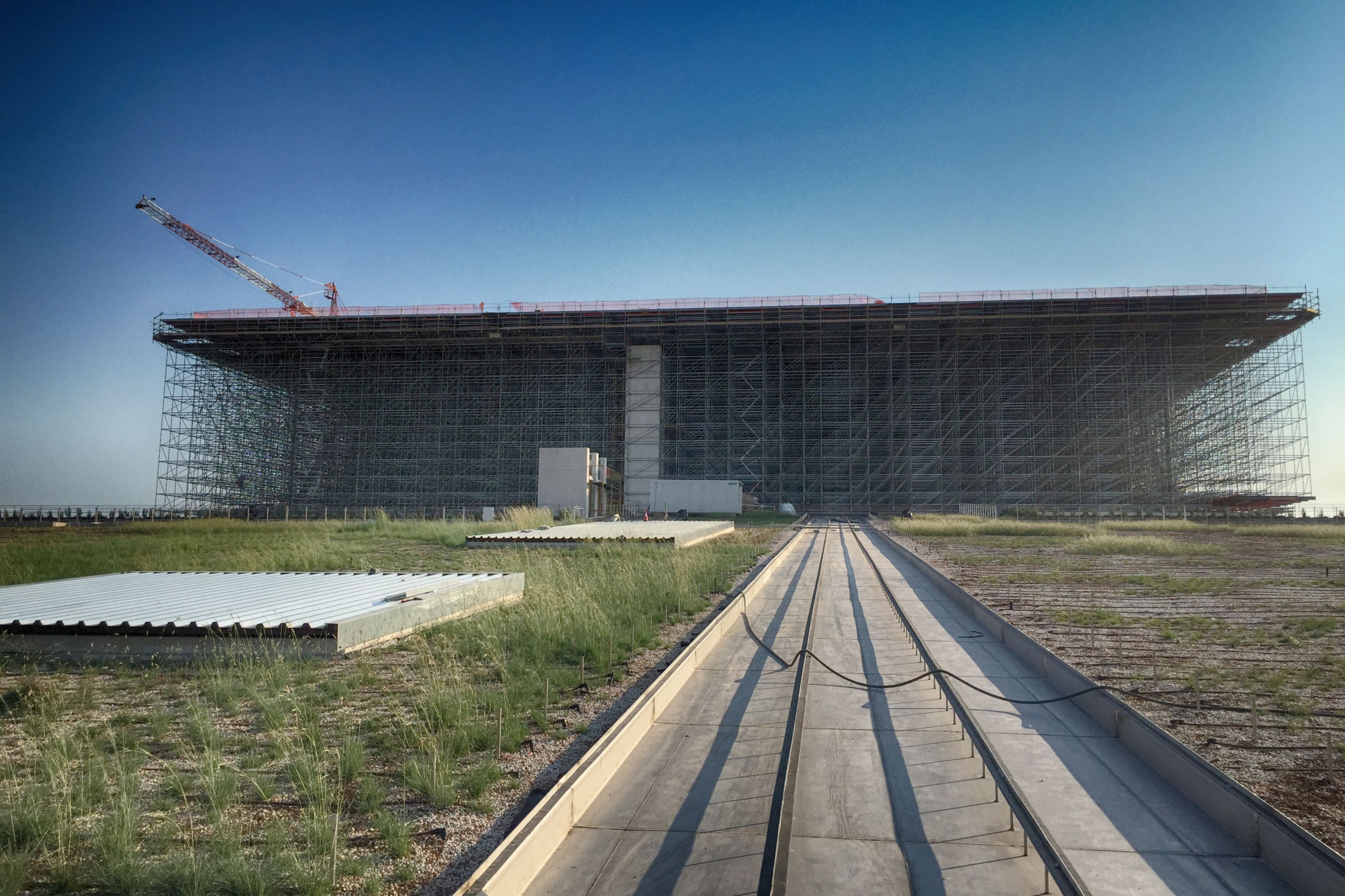 The green areas at the Stavros Niarchos Park in Greece