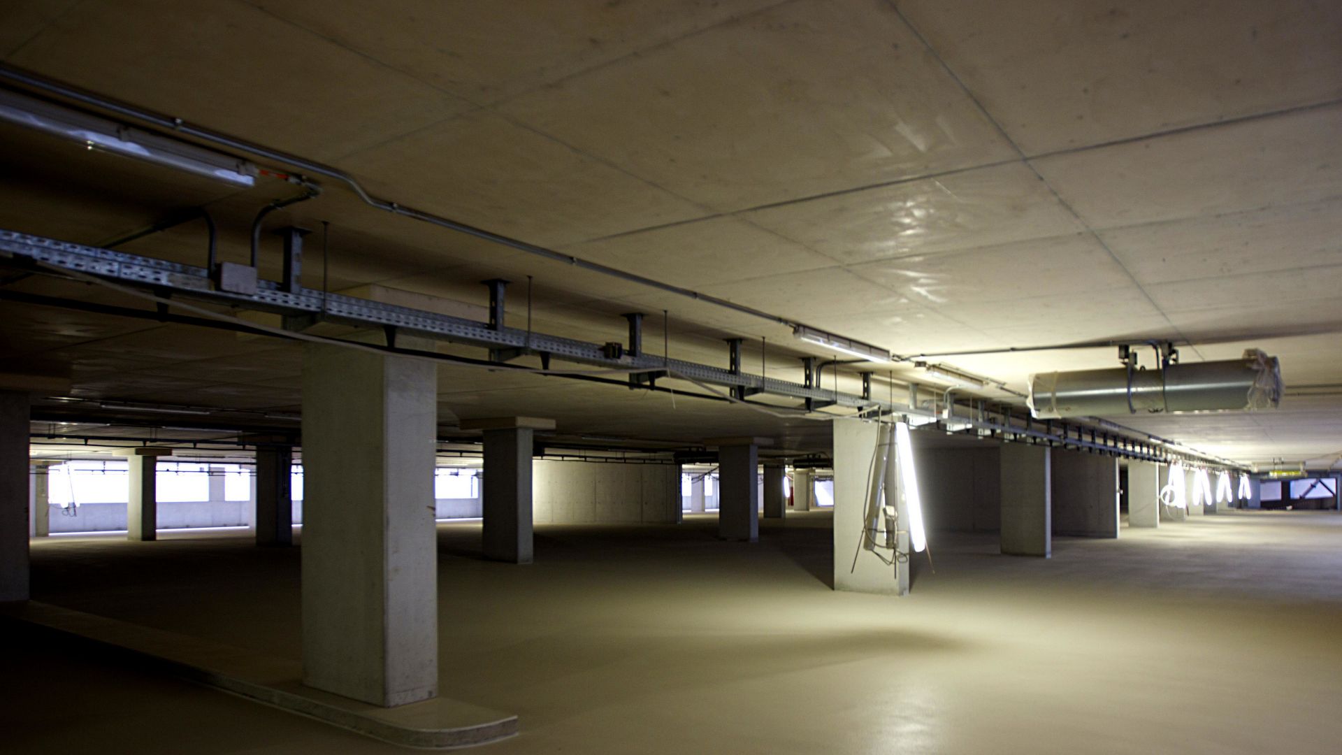 Parking garage of the Stavros Niarchos Foundation Cultural Center