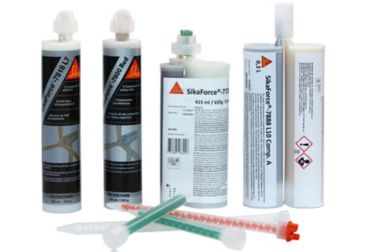 Product group picture of SikaForce products for structural bonding
