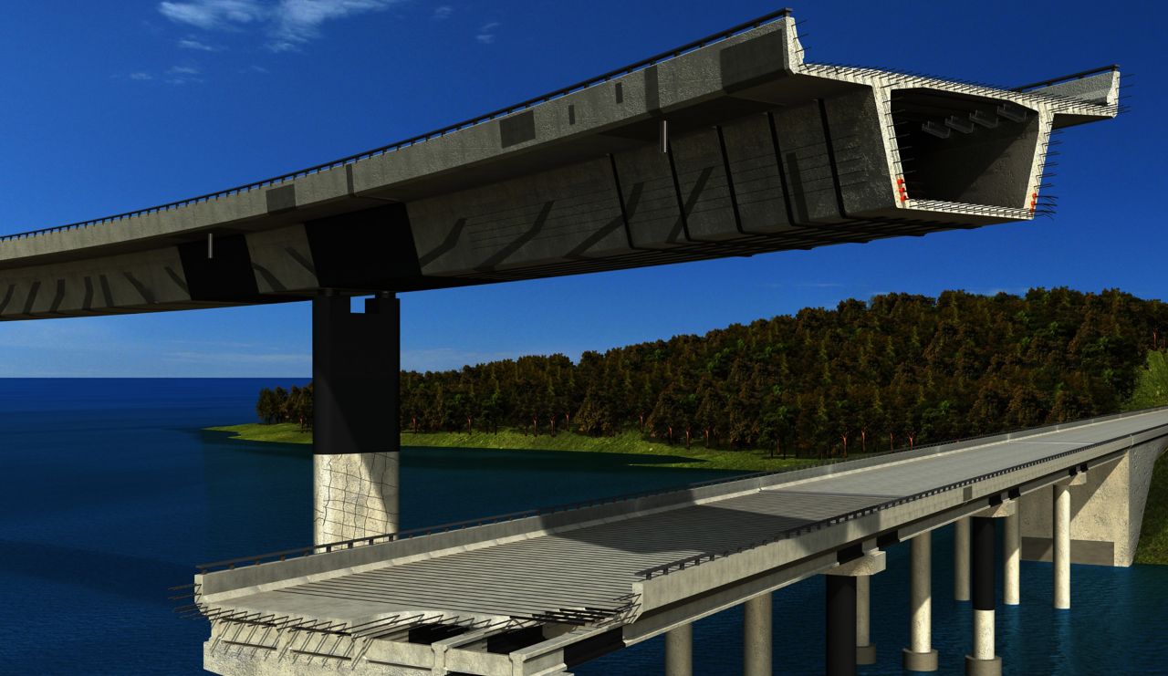 Concrete Bridge Repair and Strengthening