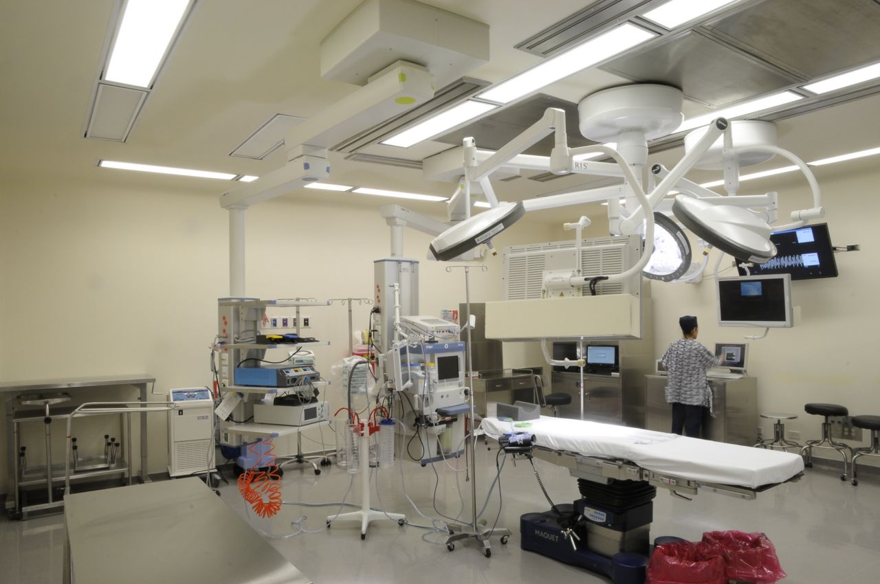 Hygienic Floor in Surgery Room