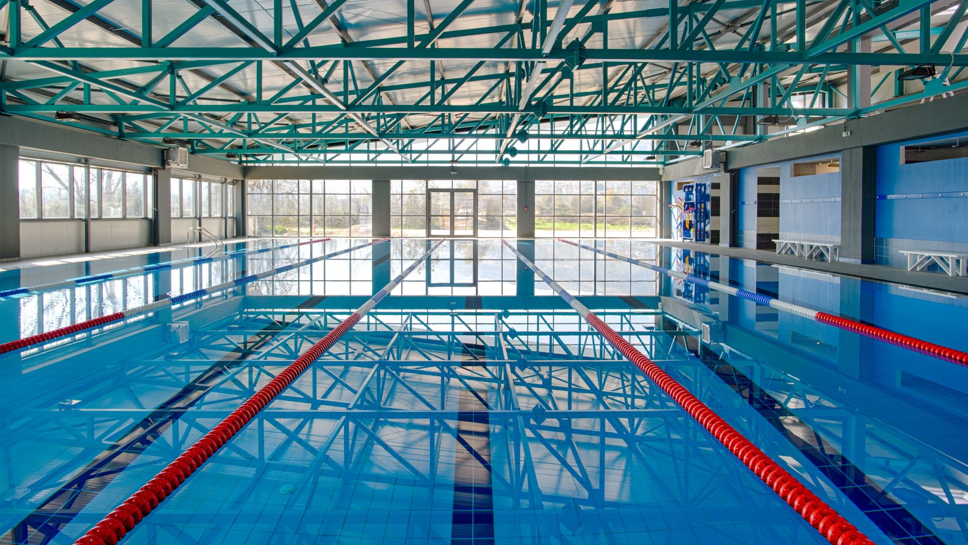 Swimming Pool of the Epirus Sport and Health Center in Ioannina, Greece