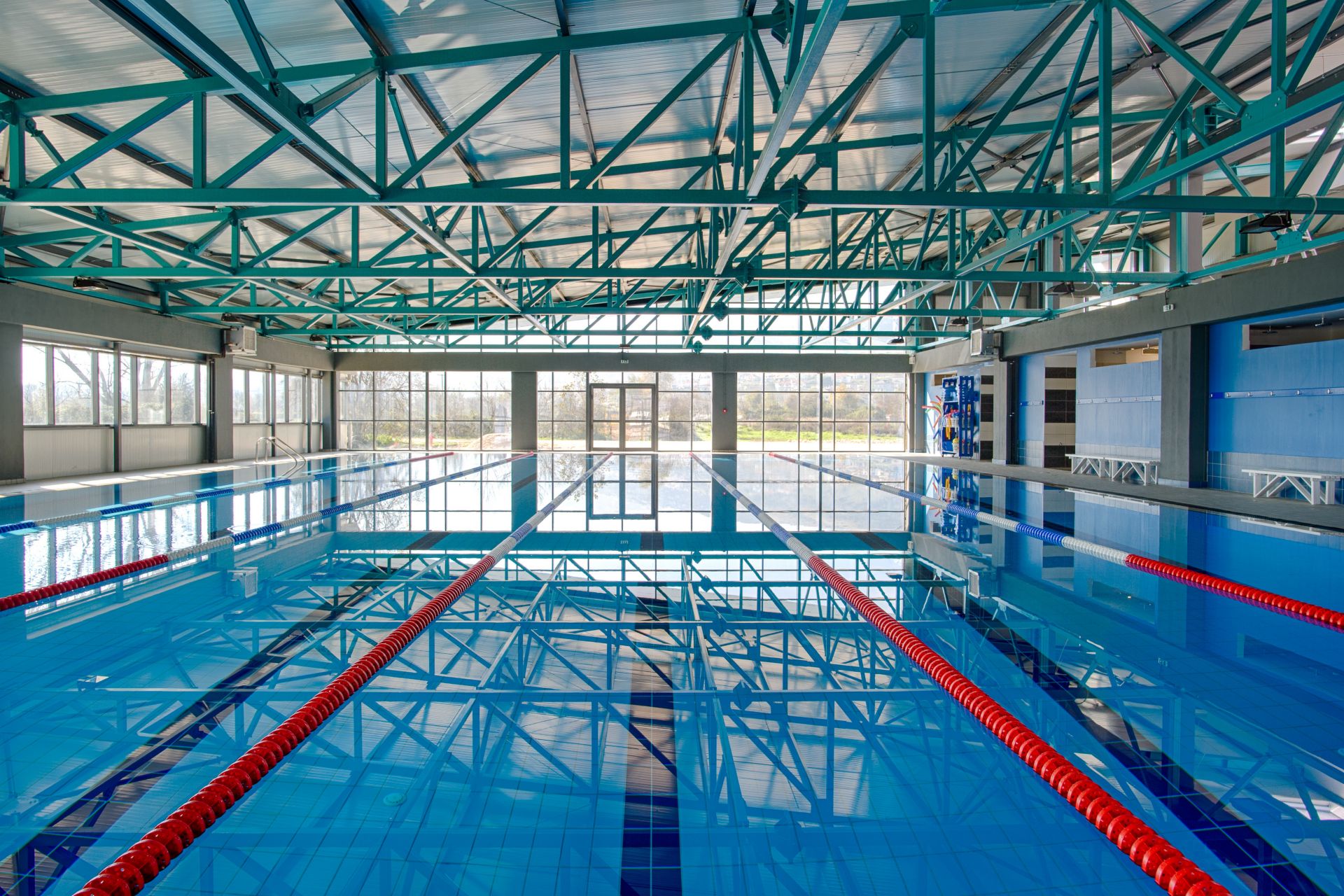 Swimming Pool of the Epirus Sport and Health Center in Ioannina, Greece