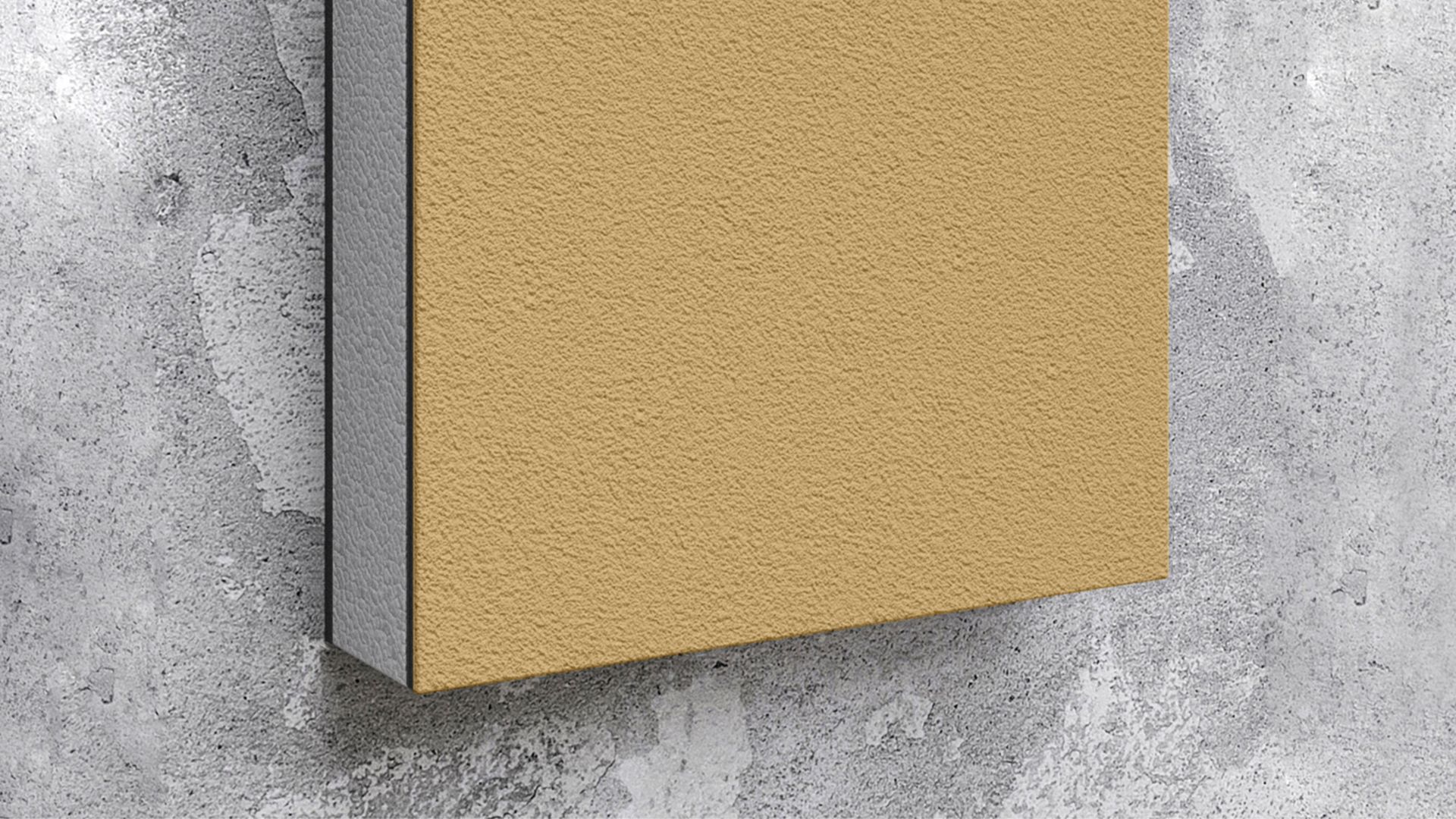    Thermal Insulation applied on facade	