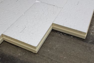 Sikatherm PIR thermal insulation boards installed on roof