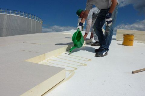 Polyurethane waterproofing & Thermal insulation