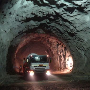 Construction at Chuquicamata Underground Mine in Chile