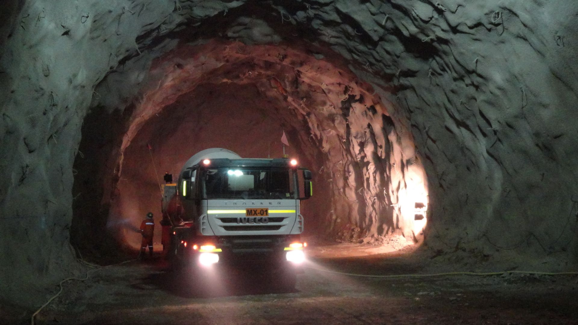 Construction at Chuquicamata Underground Mine in Chile