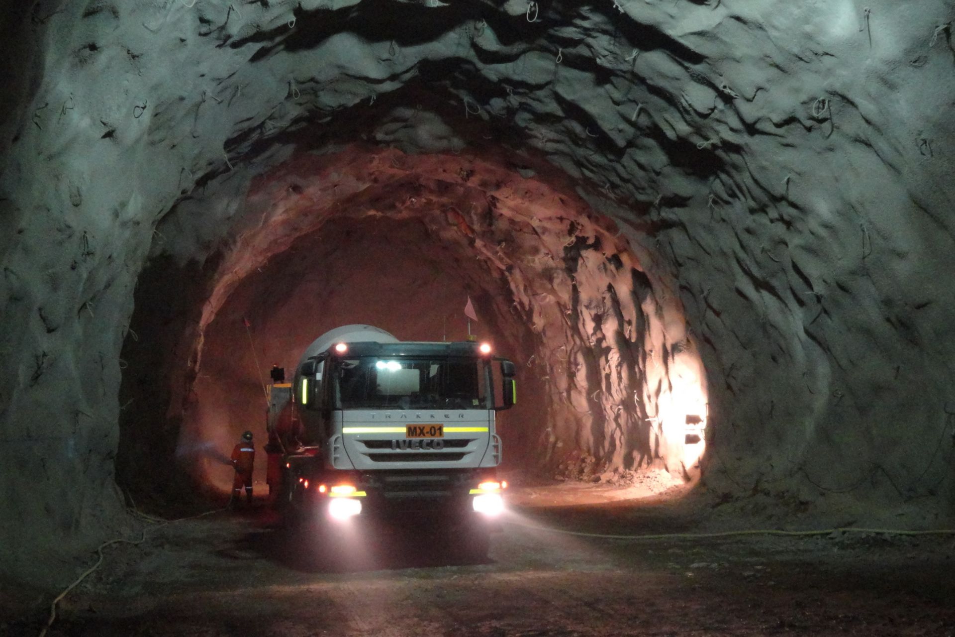 Construction at Chuquicamata Underground Mine in Chile