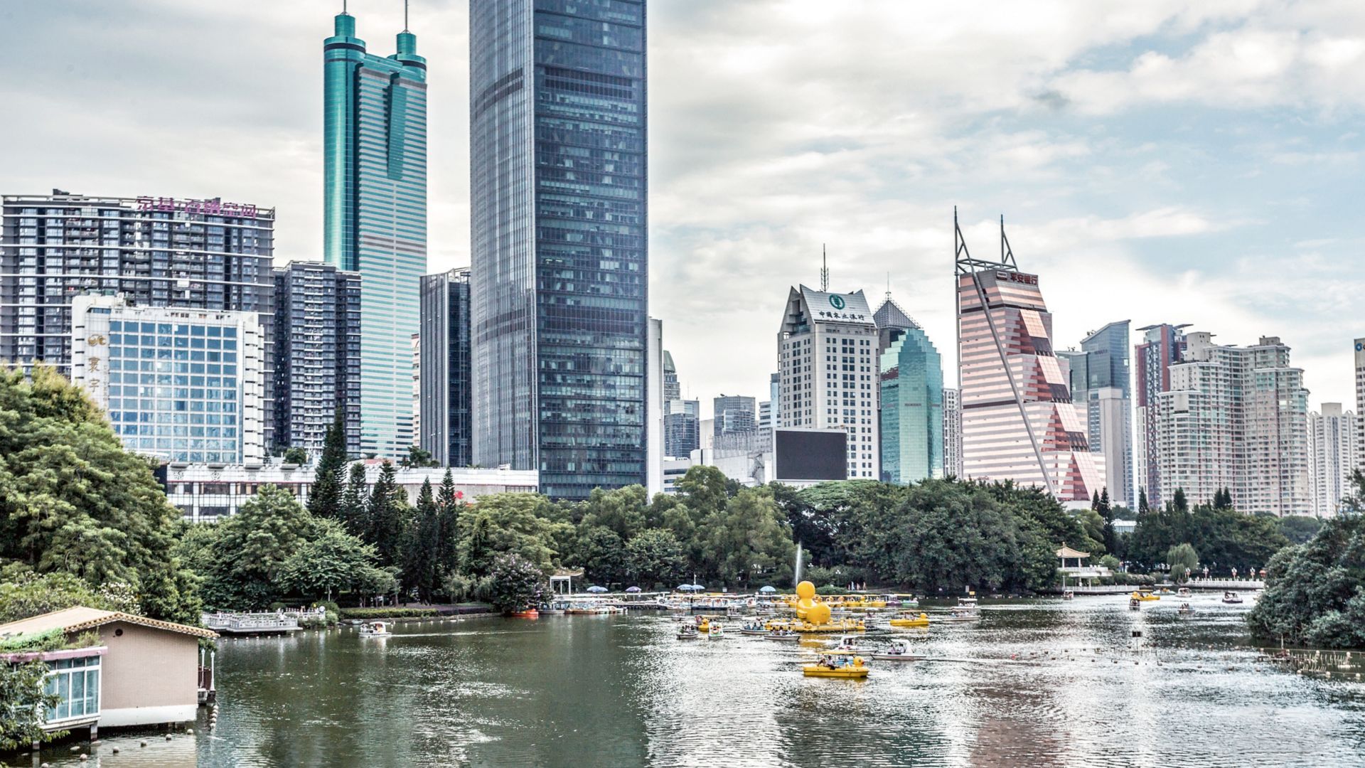 Shenzhen in China is attracting ever more people