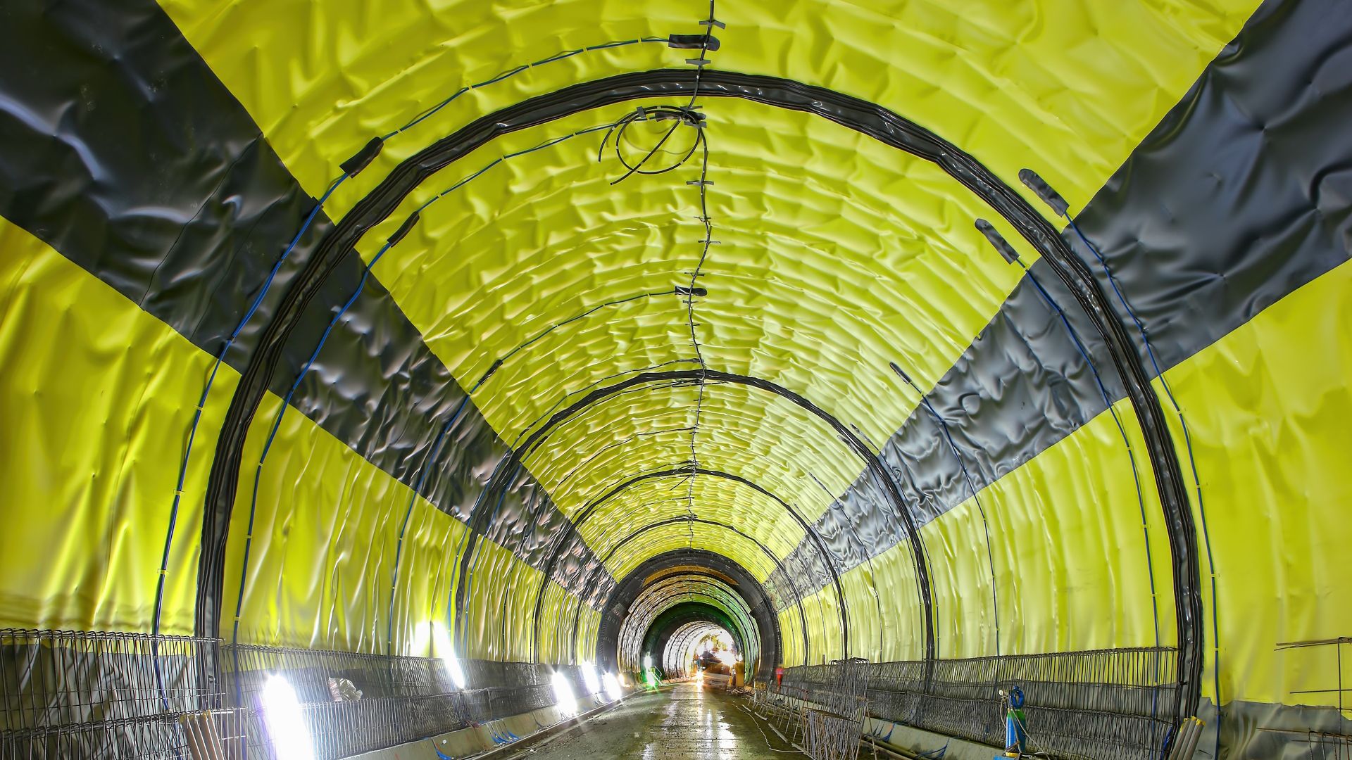 Sikaplan sheet waterproofing system protecting Visp tunnel in Switzerland