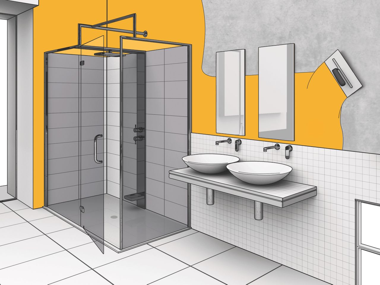 墙壁调平与混凝土表面的锡卡调平膏药