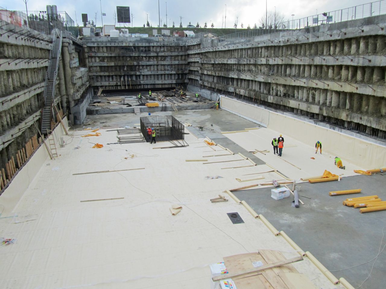 Wasserdichter Beton