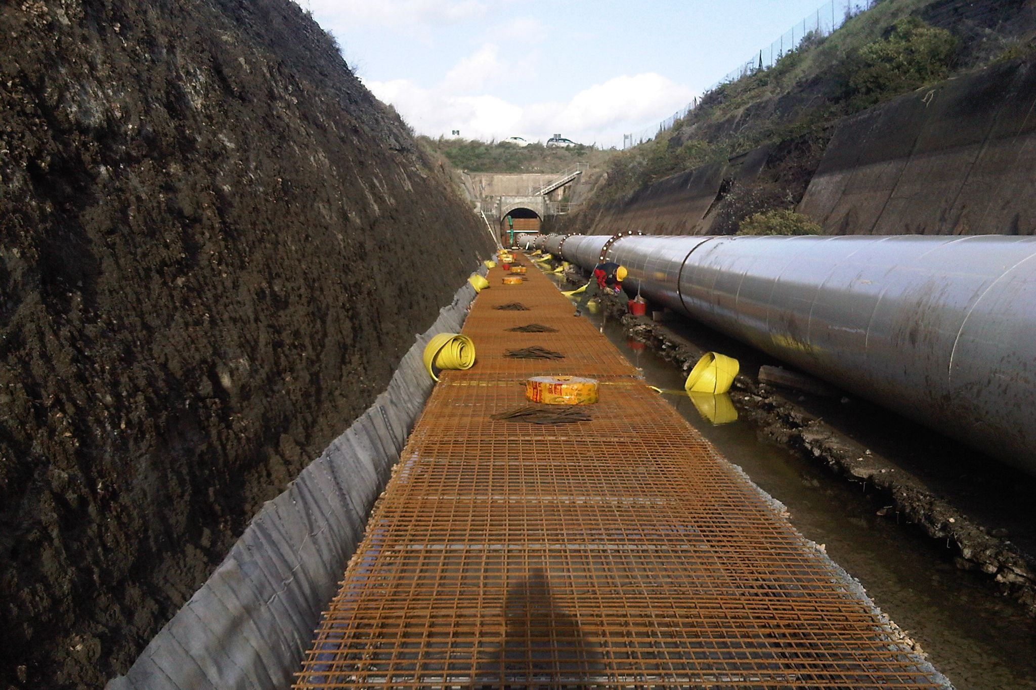 Refurbishment of Water Channel Flumendosa in Sardinia, Italy