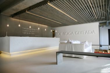 瑜伽工作室地板在Glyfada，希腊