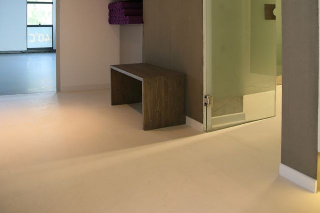 yoga studio flooring