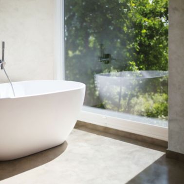 Pareti e Pavimenti Bagno在Microcemento