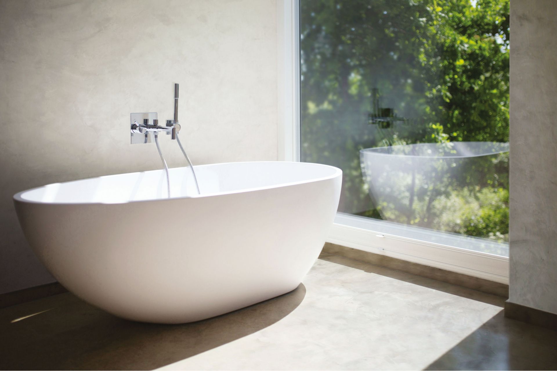 Pareti e Pavimenti Bagno在Microcemento