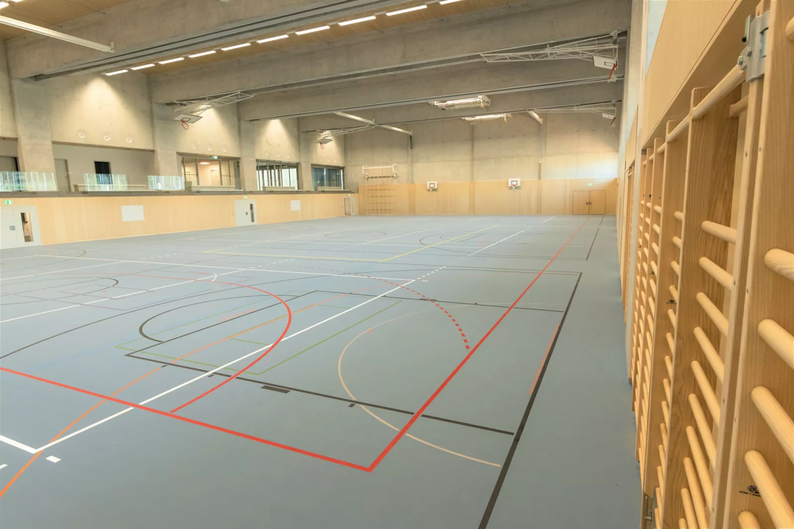 Hình ảnh thực tế dự án Sporthalle Eschenbach SG - góc chụp 1