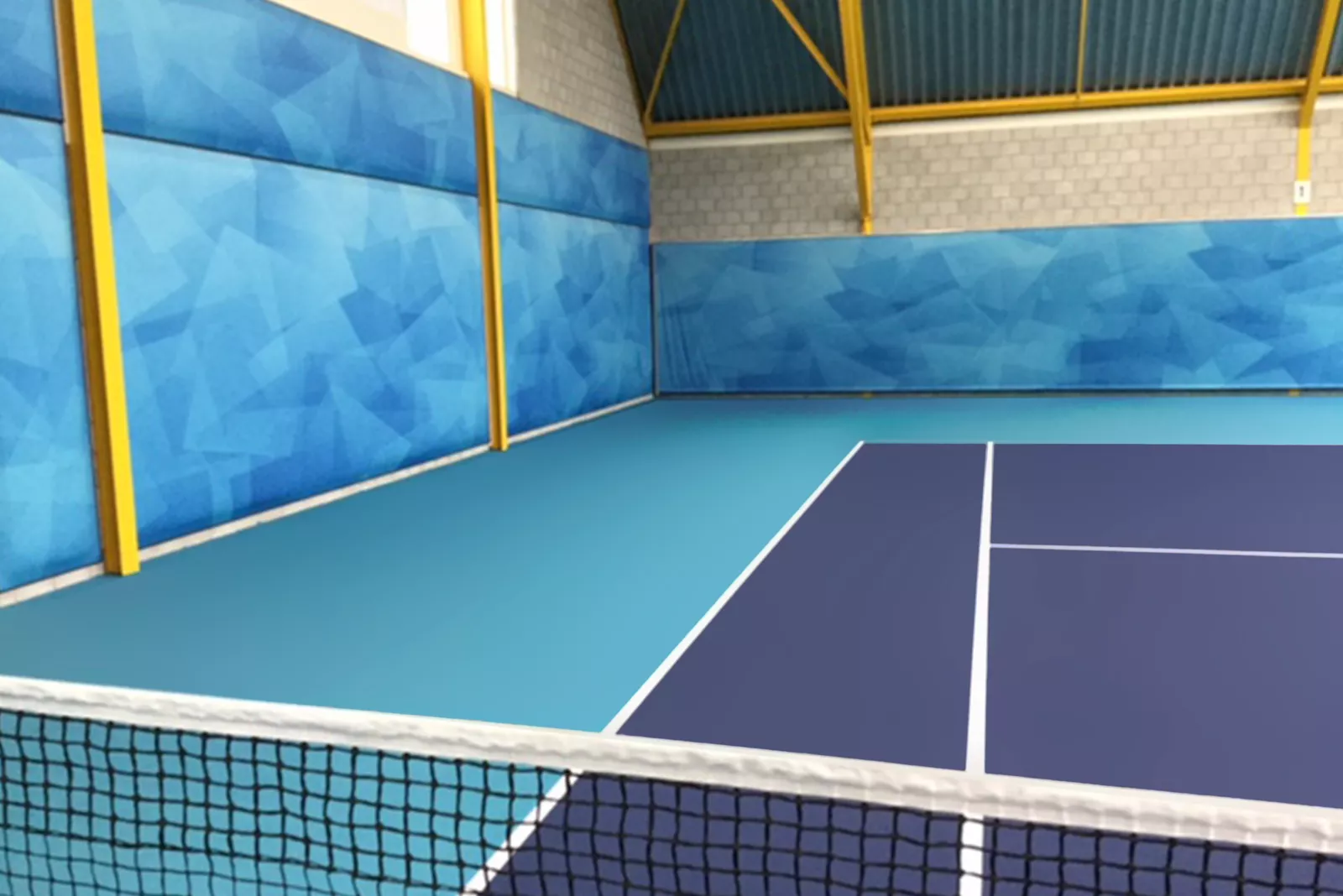 Dự án Cải tạo Nhà thi đấu, Sân Tennis & Tường Tiêu âm De Beeck – Bergen