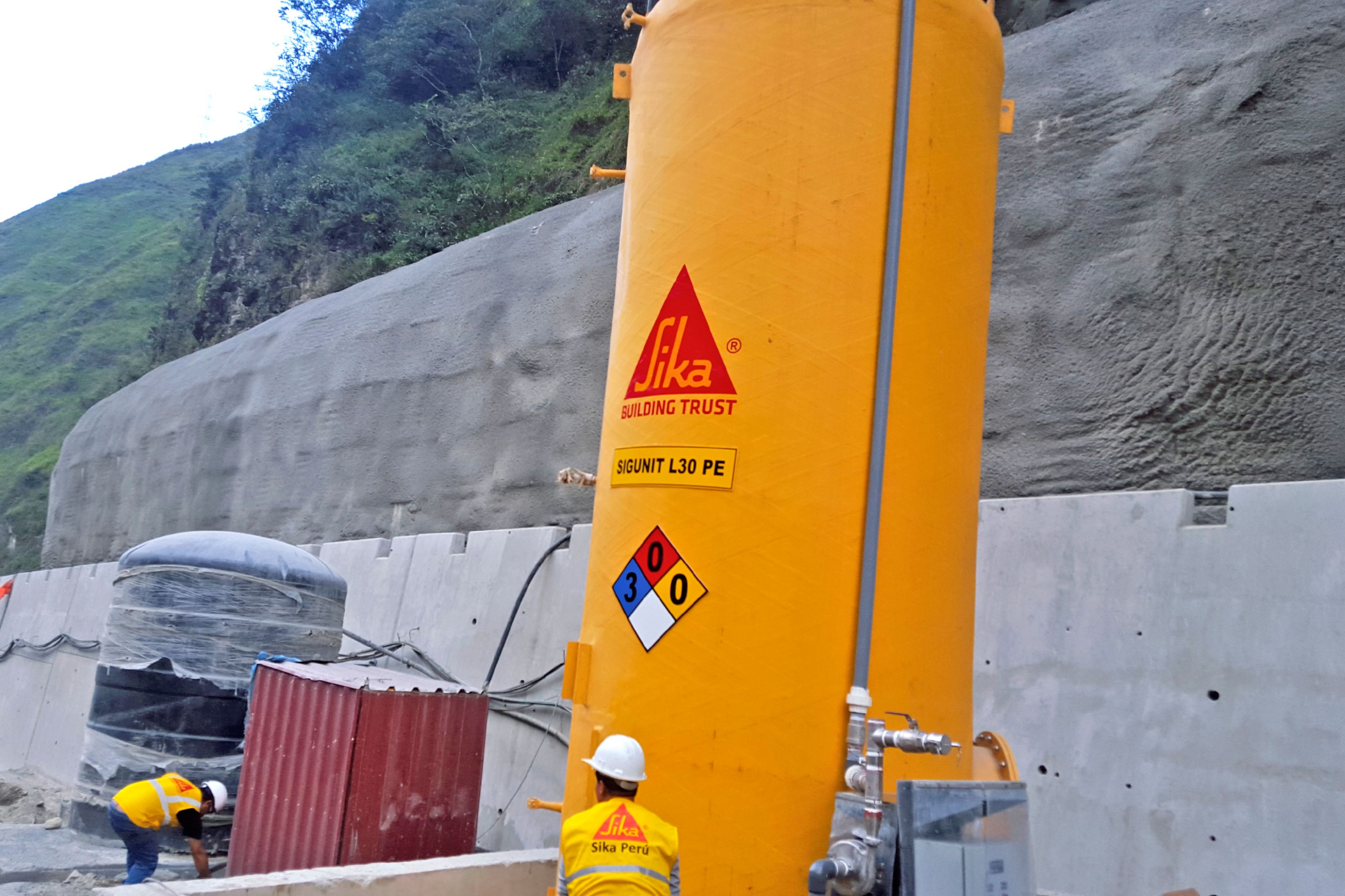 Concreto Lanzado en Túnel Yanango