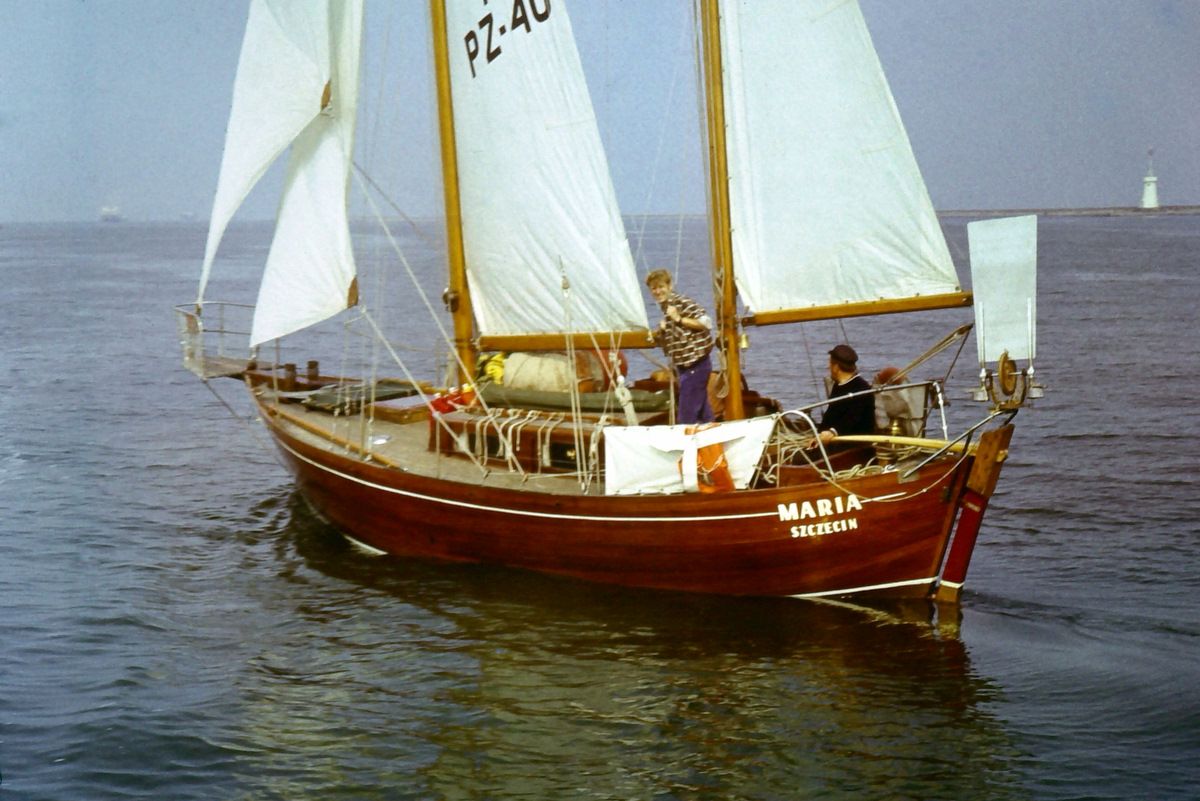 jacht Maria wypływa w 11 letni rejs