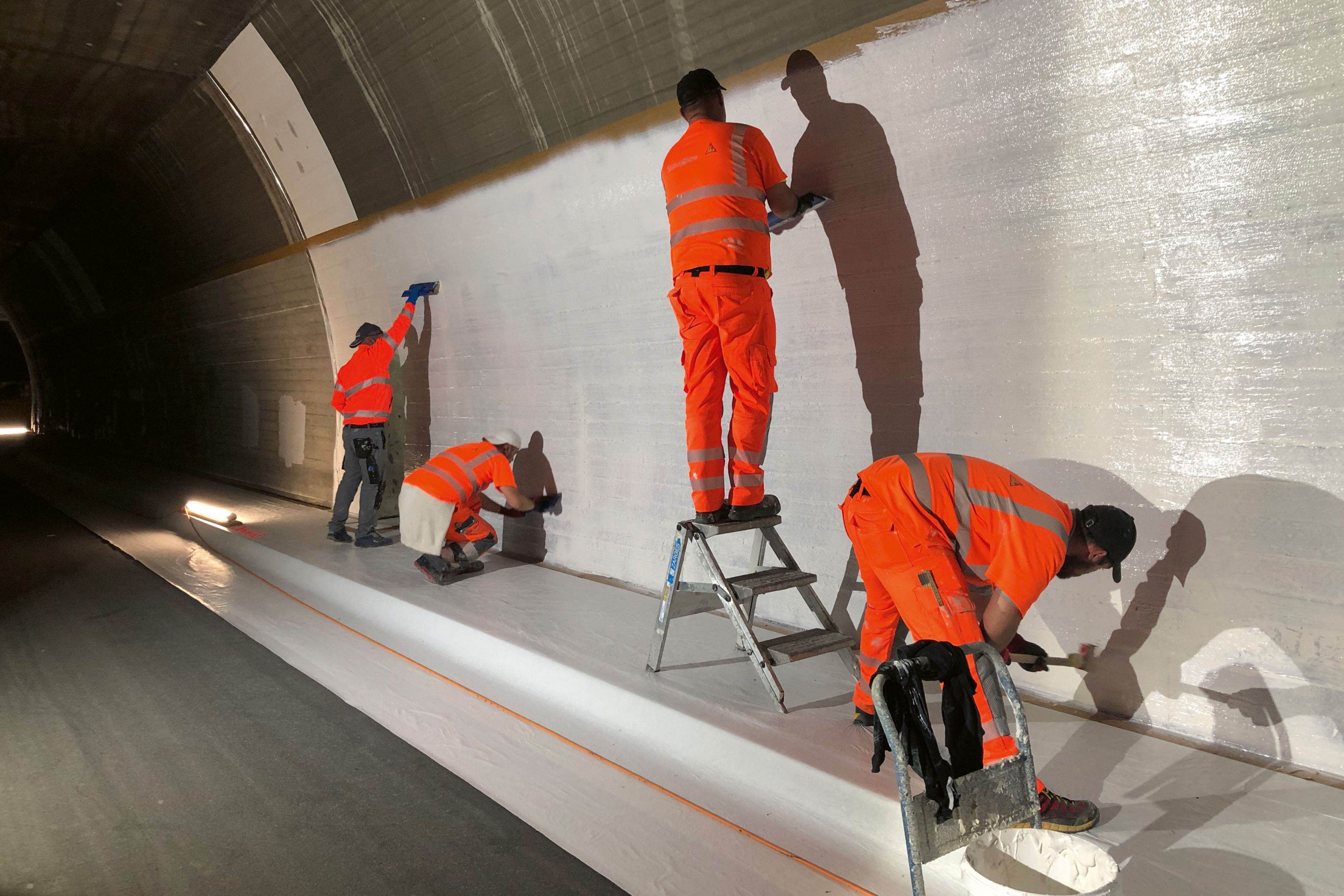 Oberflächenschutzsysteme für den Tunnelbau