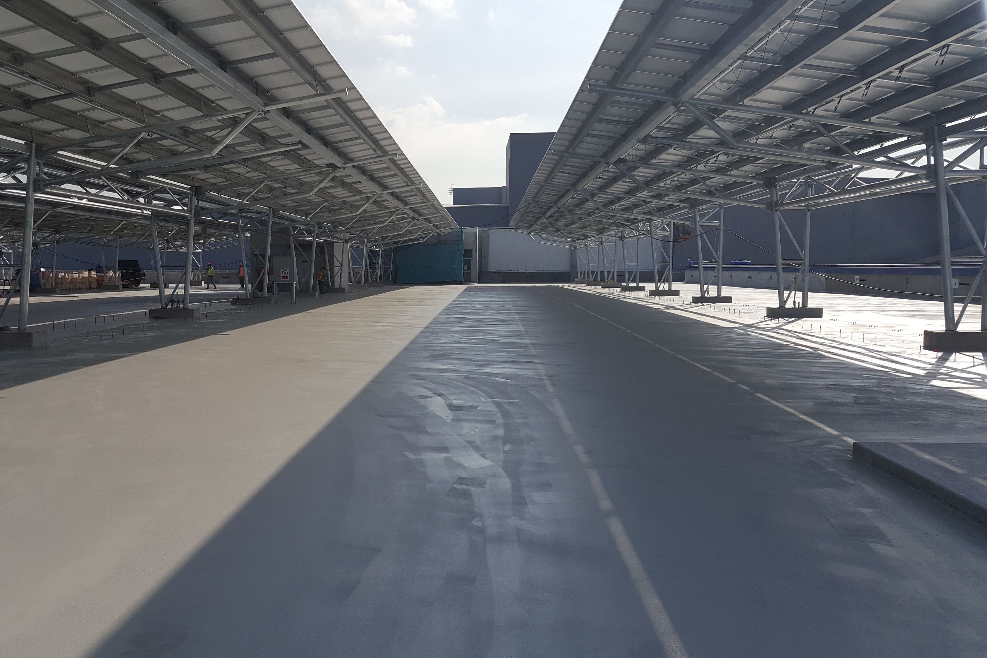 Industrial Floor for Car Park