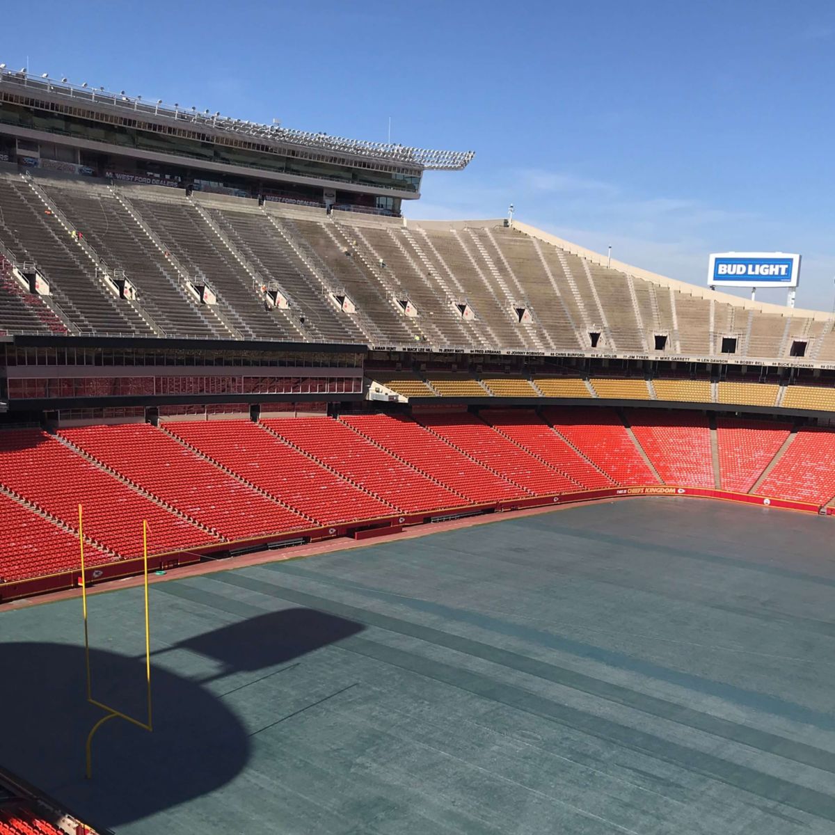 Sika Renovation on the Arrowhead Stadium