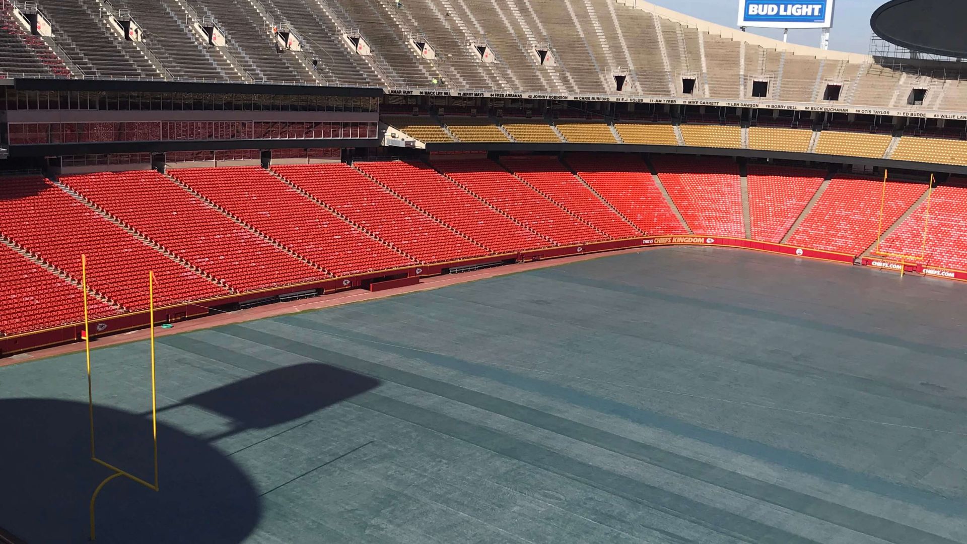 Sika Renovation on the Arrowhead Stadium