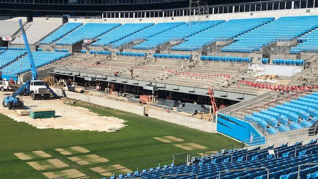 Inside look at new Bank of America Stadium renovations 