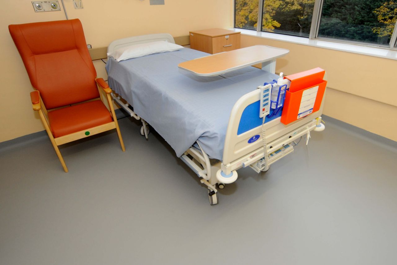 Hospital Room with ComfortFloor