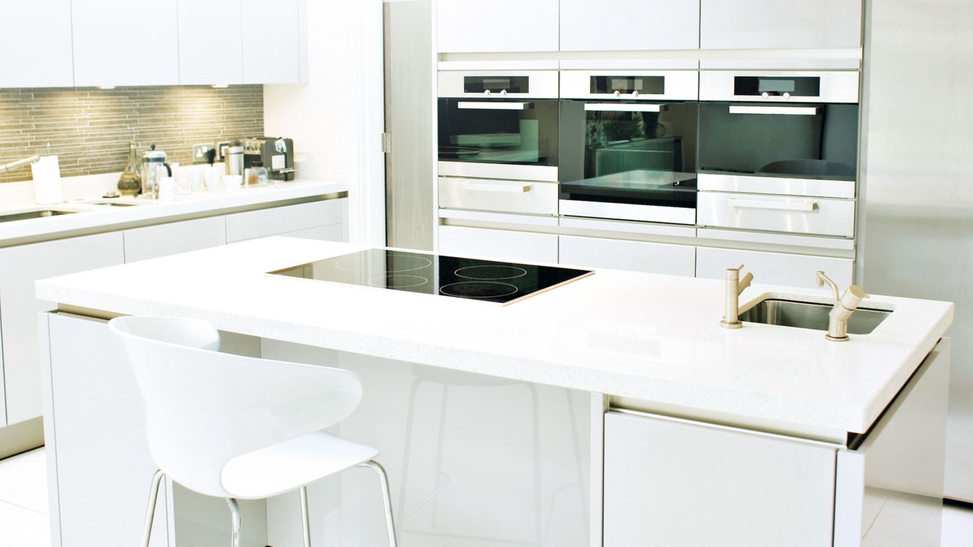Modern kitchen for home appliance