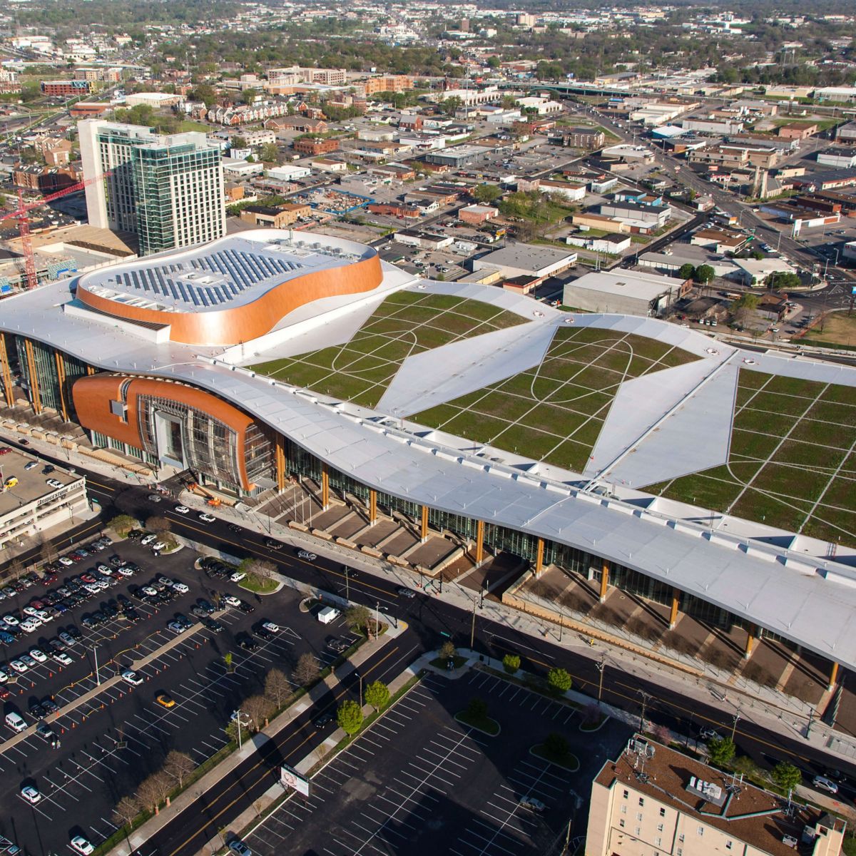 Music City Center Hits Gold