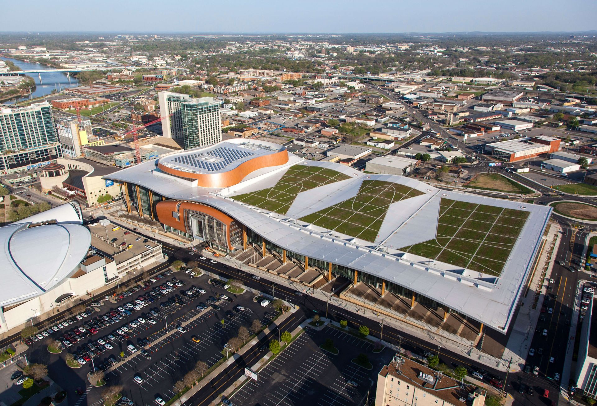 Music City Center Hits Gold