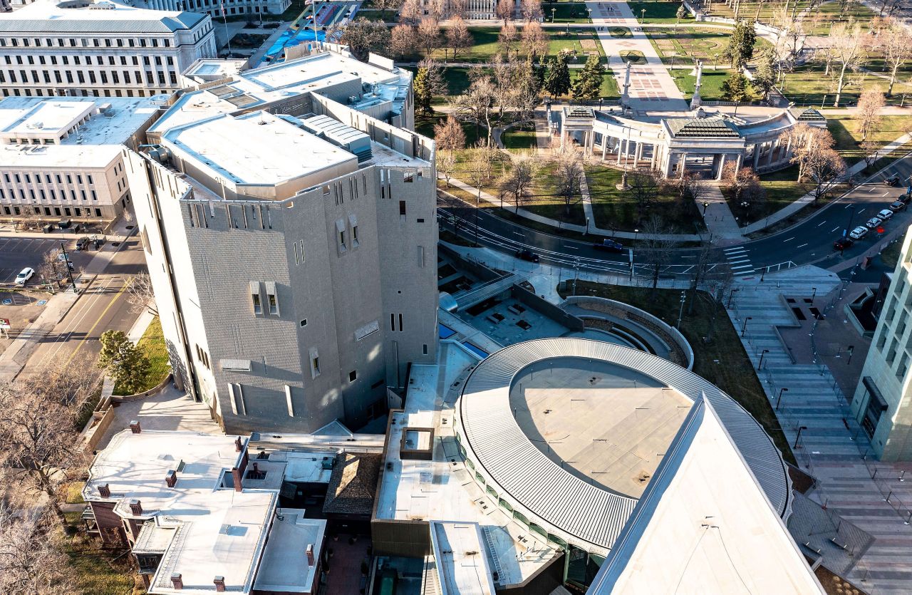 Denver Art Museum - Sei Welcome Center and Martin Building with a Sarnafil Membrane Roofing System