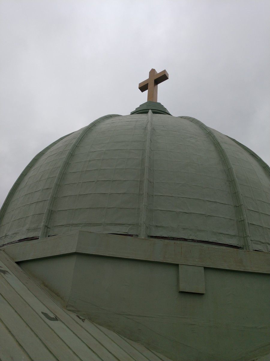 dome of st vincent church with Sikalastic