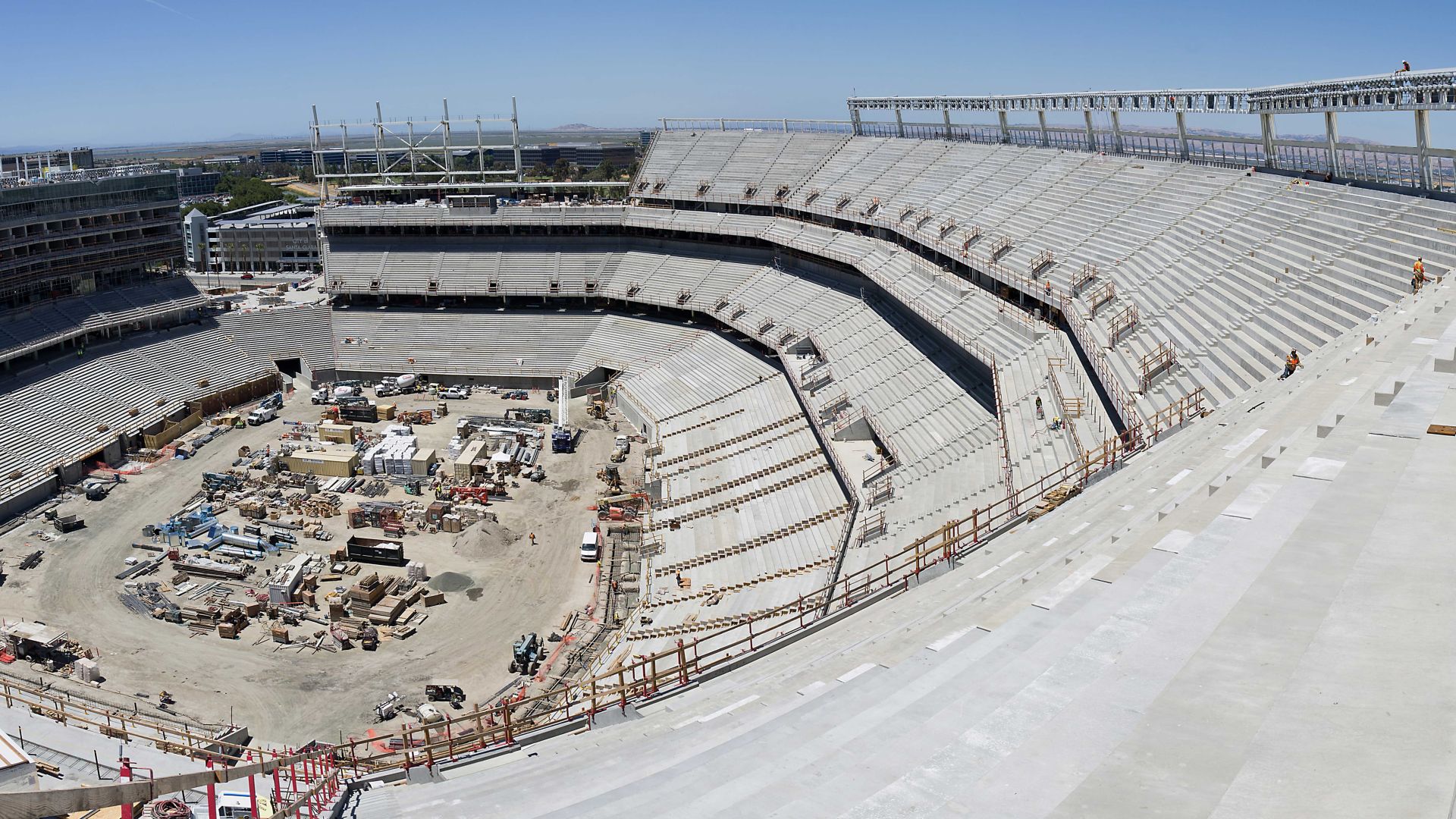 49ERS MUSEUM & TEAM STORE CONSTRUCTION PHOTOS - Levi's® Stadium