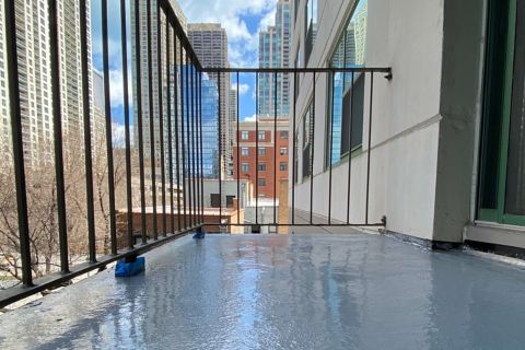 How to waterproof a walkable terrace with Sika polyurethane membrane 