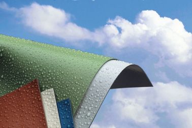 Sarnafil single-ply roof membranes in different colors