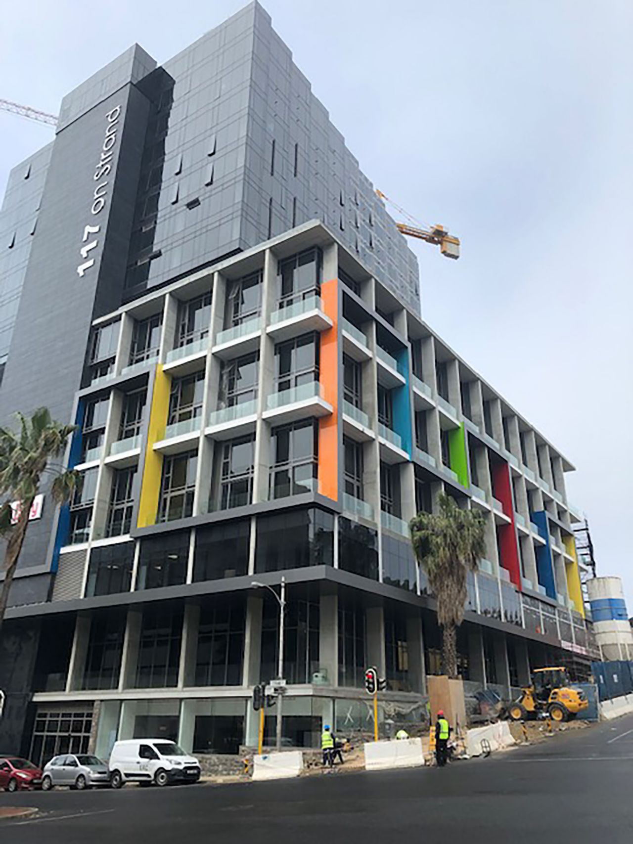 Structural glazing application for 117 On Strand in Cape Town 