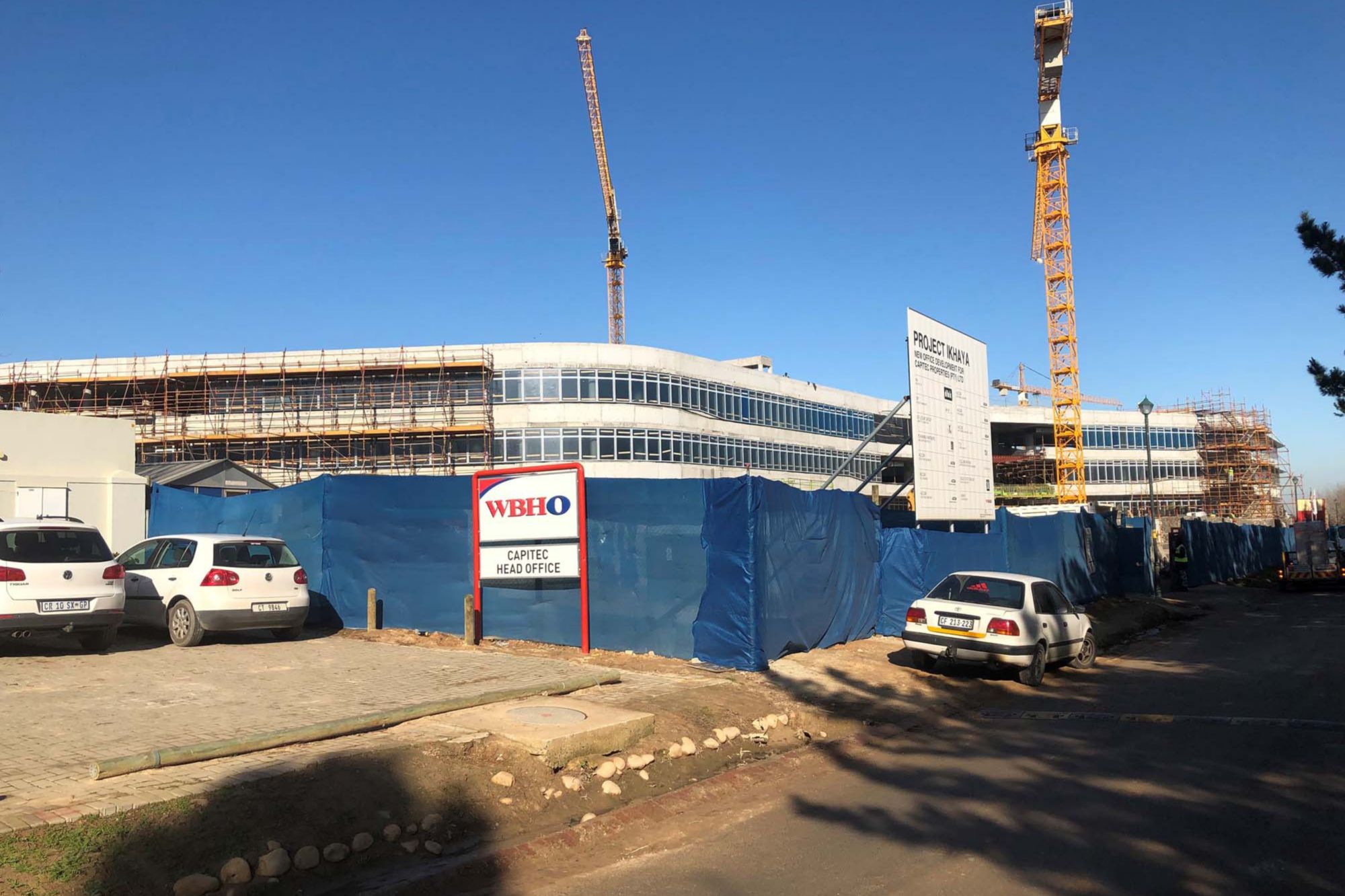 Structural Glazing done at new Capitec HQ in Stellenbosch, Cape Town