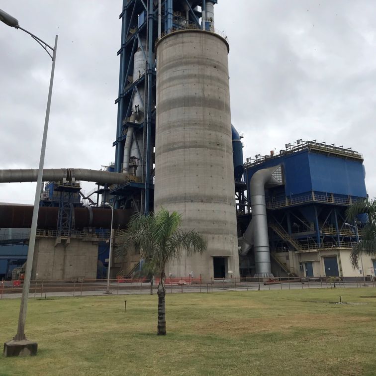 Structural repairs, crack injection and waterproofing carried out on the Mamba Cement Silo in Limpopo.